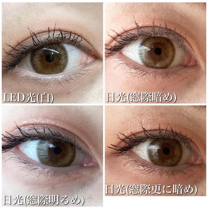 アンジョルノ/en Giorno/カラーコンタクトレンズを使ったクチコミ(6枚目)