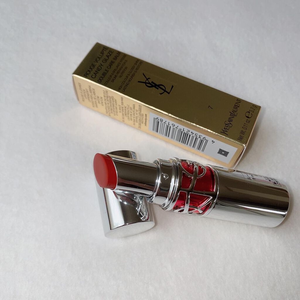 YSL ラブシャイン キャンディグレーズ/YVES SAINT LAURENT BEAUTE/口紅を使ったクチコミ（2枚目）