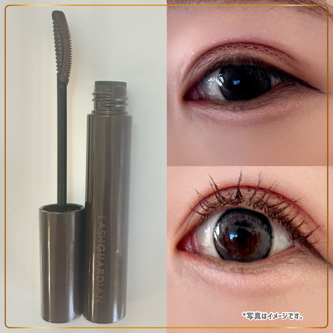 ラッシュガーディアン アングラヴィティマスカラ 02 チョコブラウン/LASHGUARDIAN/マスカラを使ったクチコミ（3枚目）
