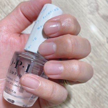 O・P・I プランピング トップコートのクチコミ「O・P・I
プランピング トップコート💅

先日購入した
OPIネイルエンビーで爪がかなり
強.....」（3枚目）