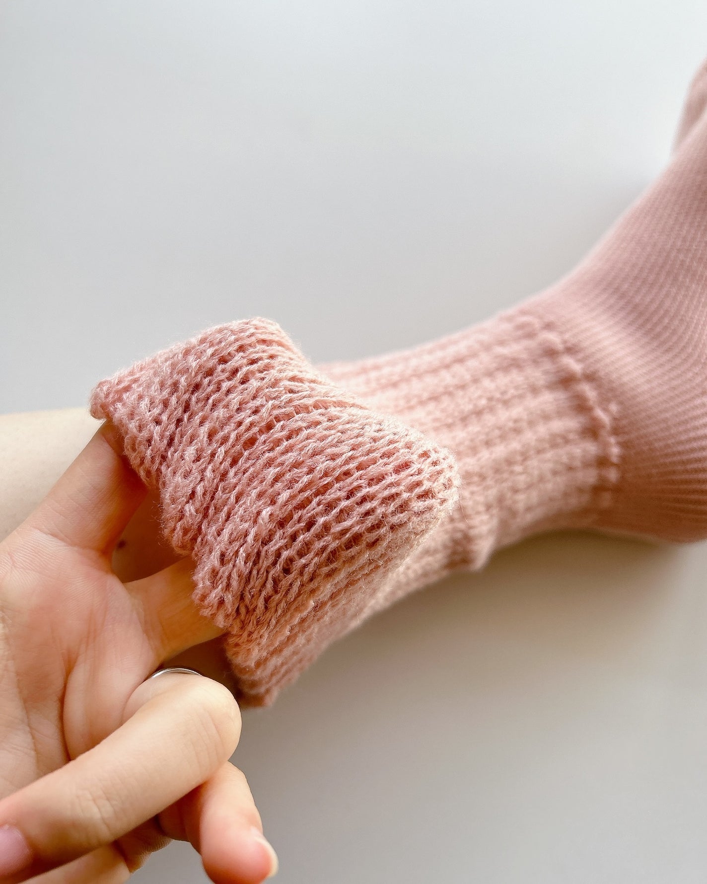 起毛であったかルームソックス/&ONDO/暖かい靴下を使ったクチコミ(5枚目)