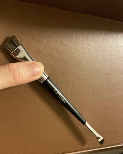 ダブルエンドアイブロウブラシ スマッジタイプ/ロージーローザ/メイクブラシを使ったクチコミ(1枚目)