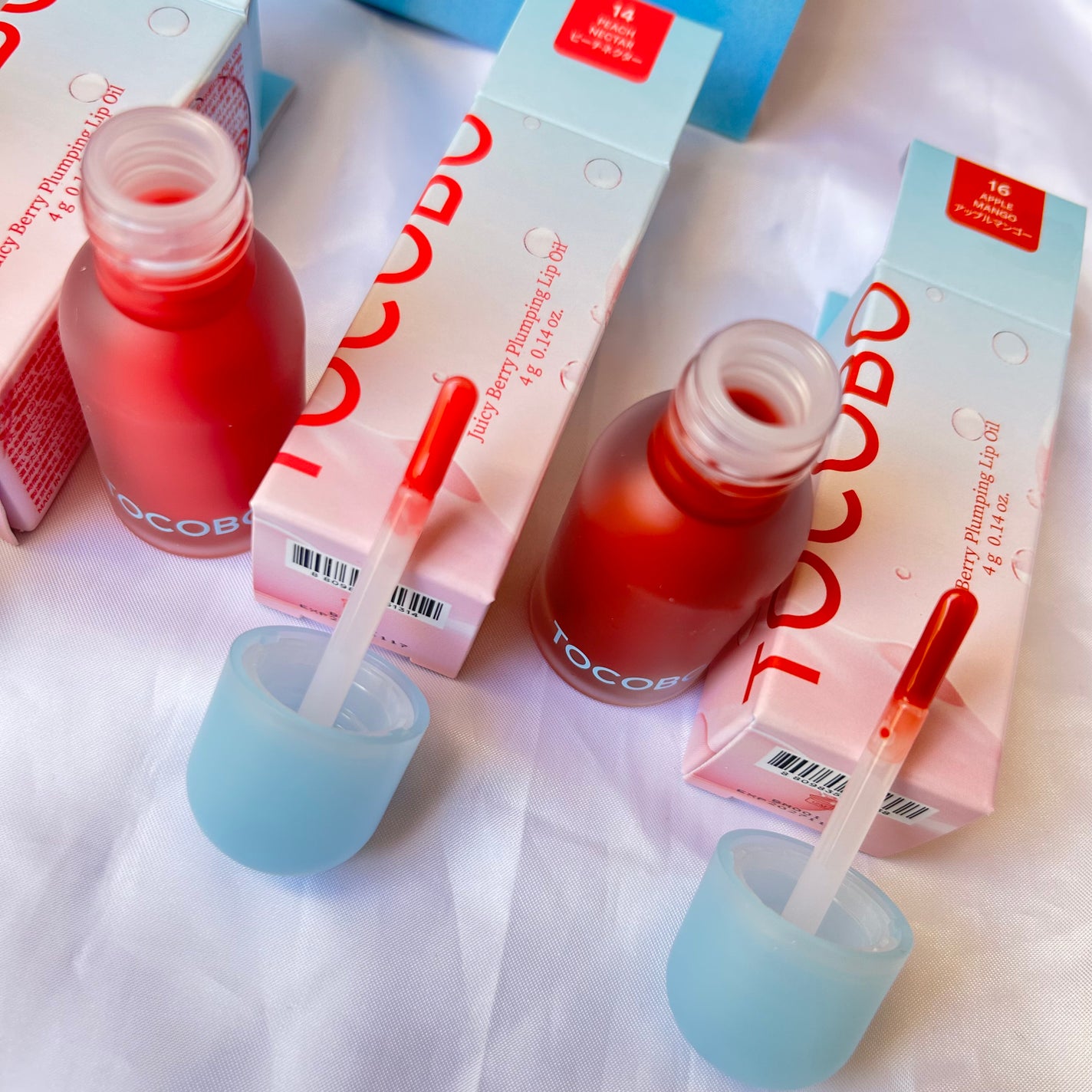 ジューシーベリープランピングリップオイル/TOCOBO/リップグロスを使ったクチコミ(2枚目)