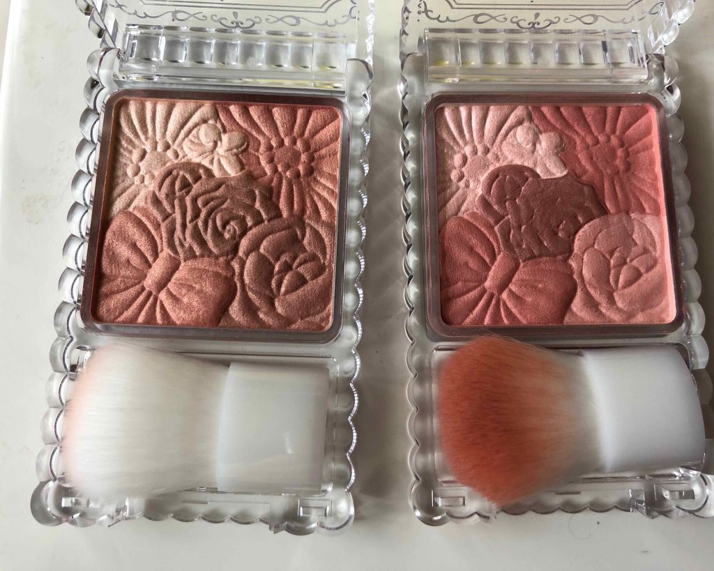 グロウフルールチークス/キャンメイク/パウダーチークを使ったクチコミ（1枚目）