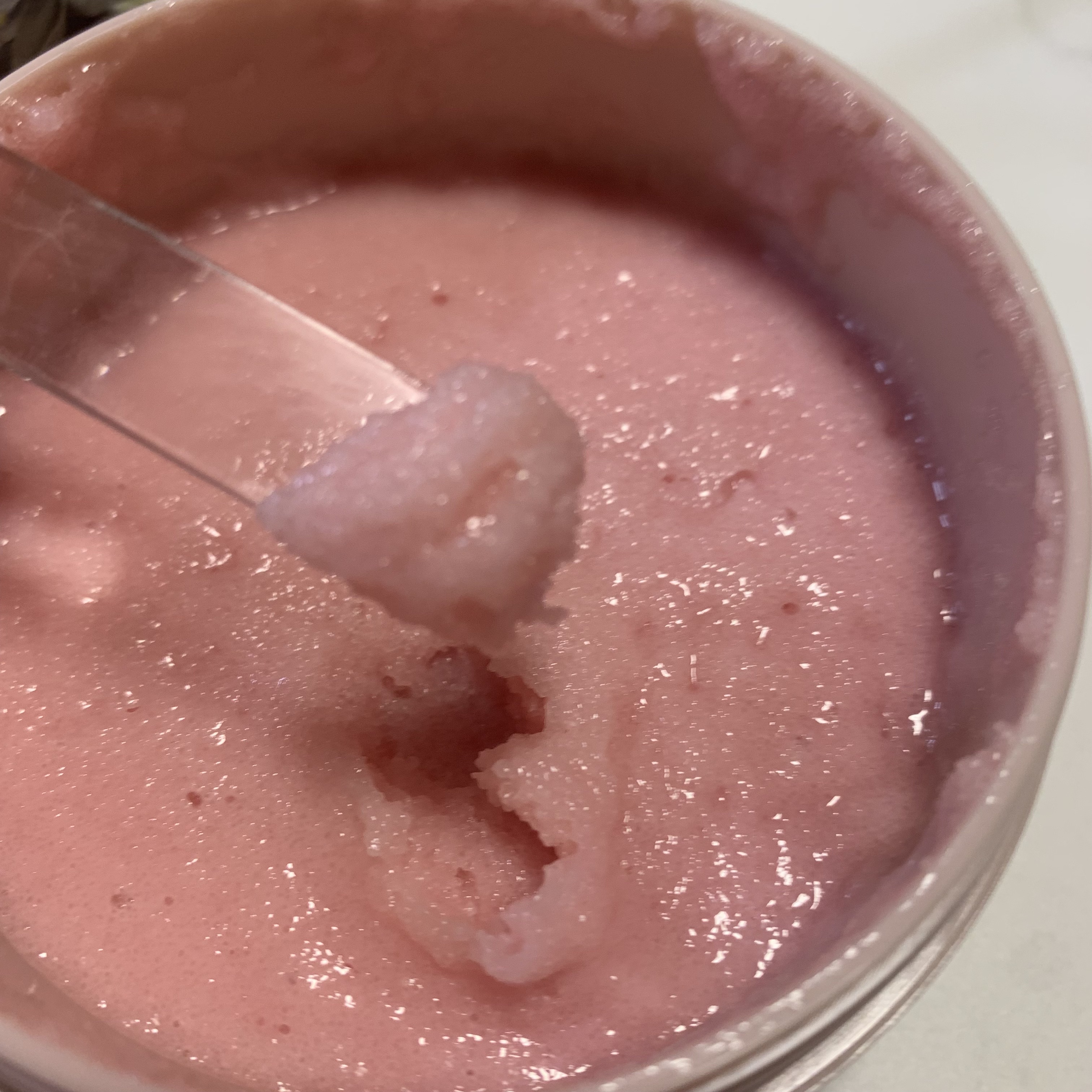 Q+Me スウィート ボム タラソ スクラブ/AGARISM/バスト・ヒップケアを使ったクチコミ（3枚目）