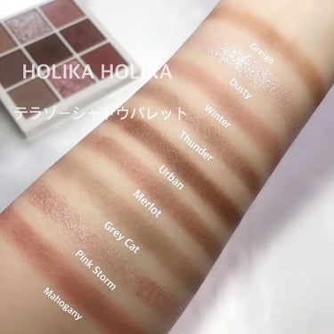 TERRAZZO Shadow palette 02/HOLIKA HOLIKA/アイシャドウパレットを使ったクチコミ（1枚目）