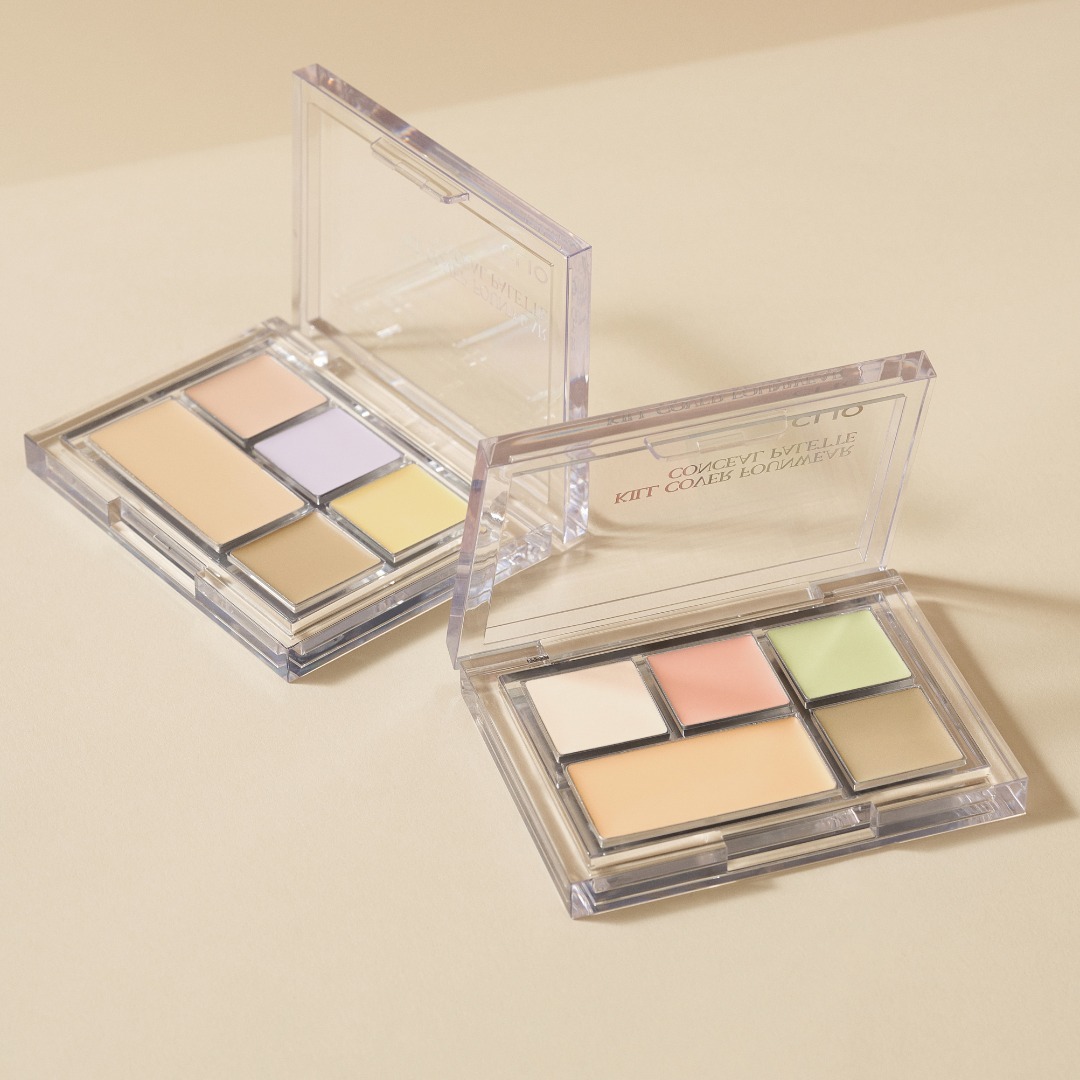 キル カバー ファンウェア コンシール パレット/CLIO/パレットコンシーラーを使ったクチコミ（1枚目）