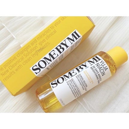 ユズナイアシン30 デイズ ミラクルブライトニング トナー/SOME BY MI/化粧水を使ったクチコミ(2枚目)