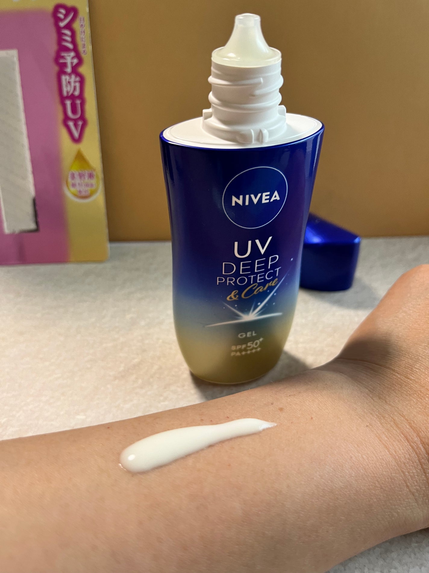 ニベアUV ディープ プロテクト&ケア ジェル/ニベア/日焼け止めジェルを使ったクチコミ(2枚目)