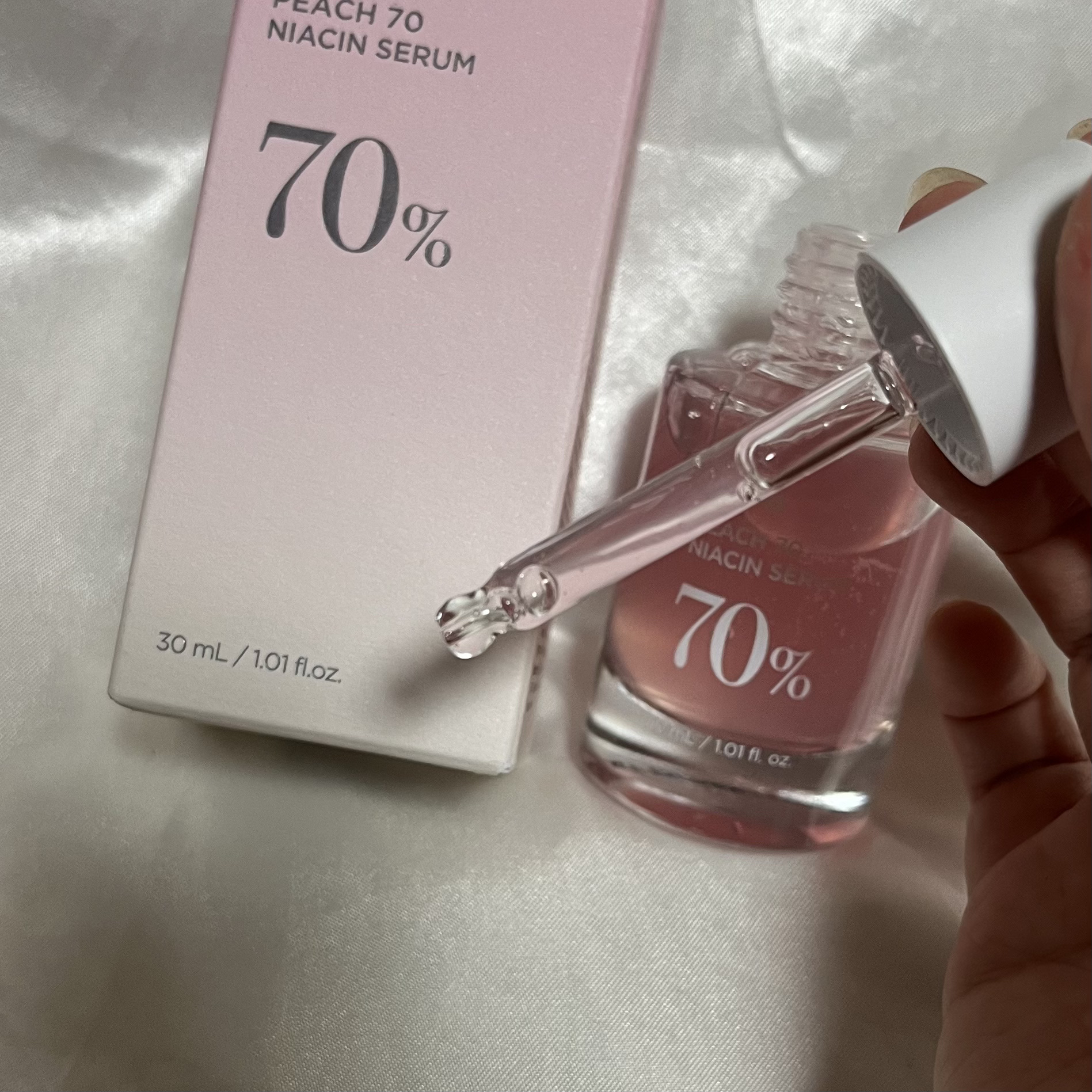 桃70%ナイアシンセラム/Anua/美容液を使ったクチコミ（3枚目）