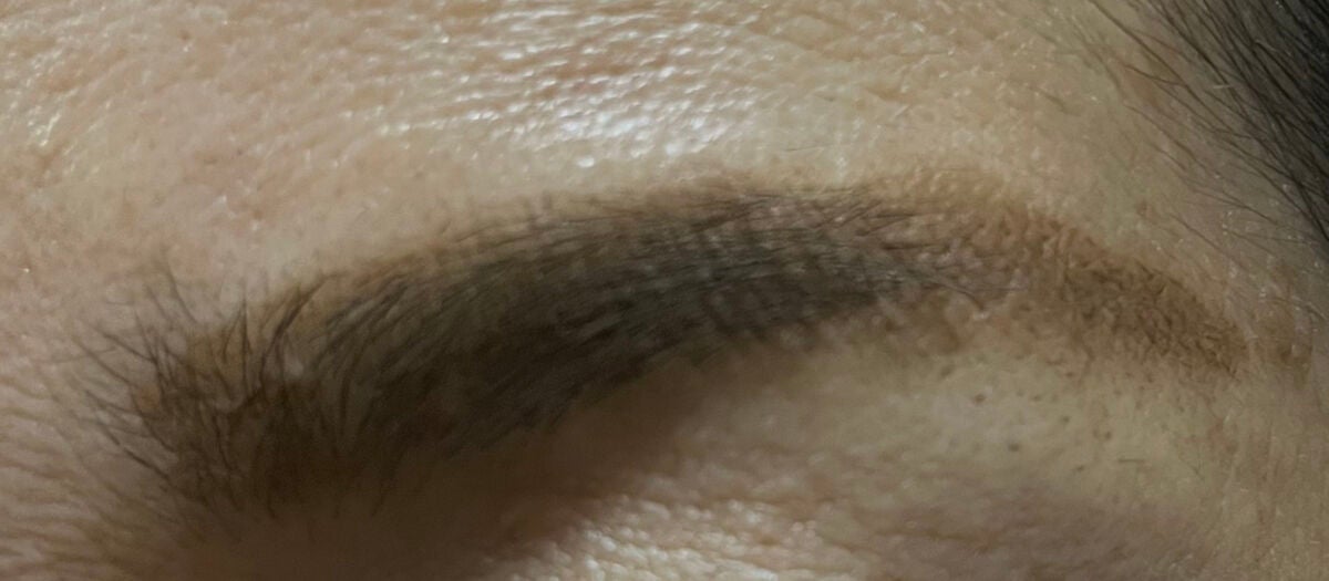 2カラーグラデーションブロウペンシル/KATE/アイブロウペンシルを使ったクチコミ(4枚目)