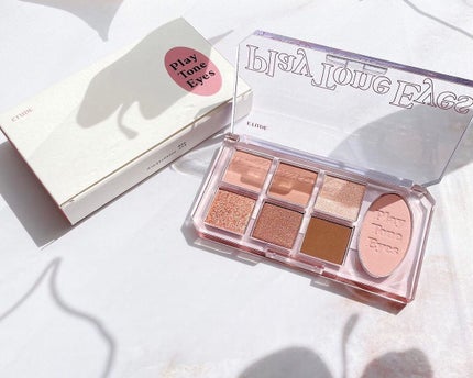 プレイトーンアイパレット/ETUDE/アイシャドウパレットを使ったクチコミ(1枚目)