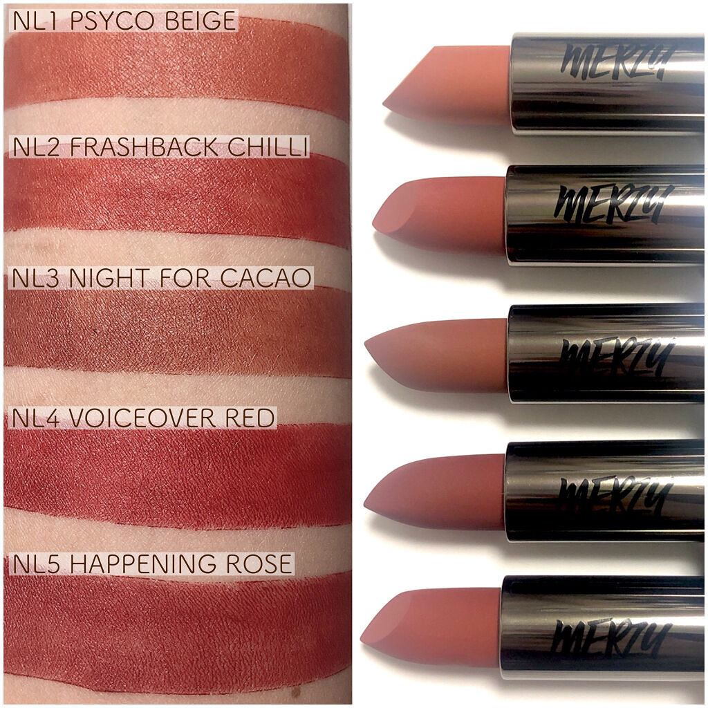 ノワール イン ザ リップスティック/MERZY/口紅を使ったクチコミ（3枚目）