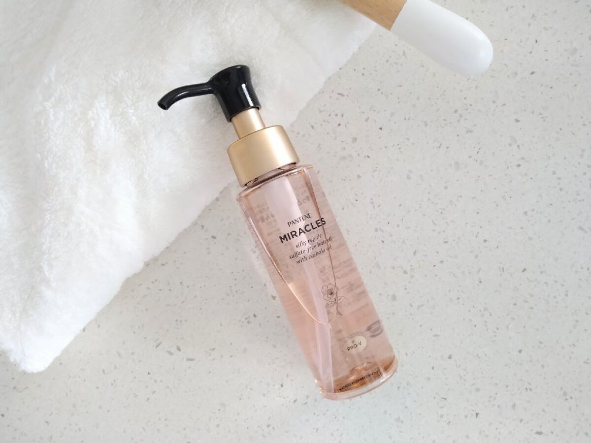 ミラクルズ シルキーリペア 洗い流さないトリートメント/パンテーン/ヘアオイルを使ったクチコミ（1枚目）