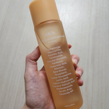 アビブ グルタチオンソームダークスポットトナースキンブースター/Abib /化粧水を使ったクチコミ(1枚目)