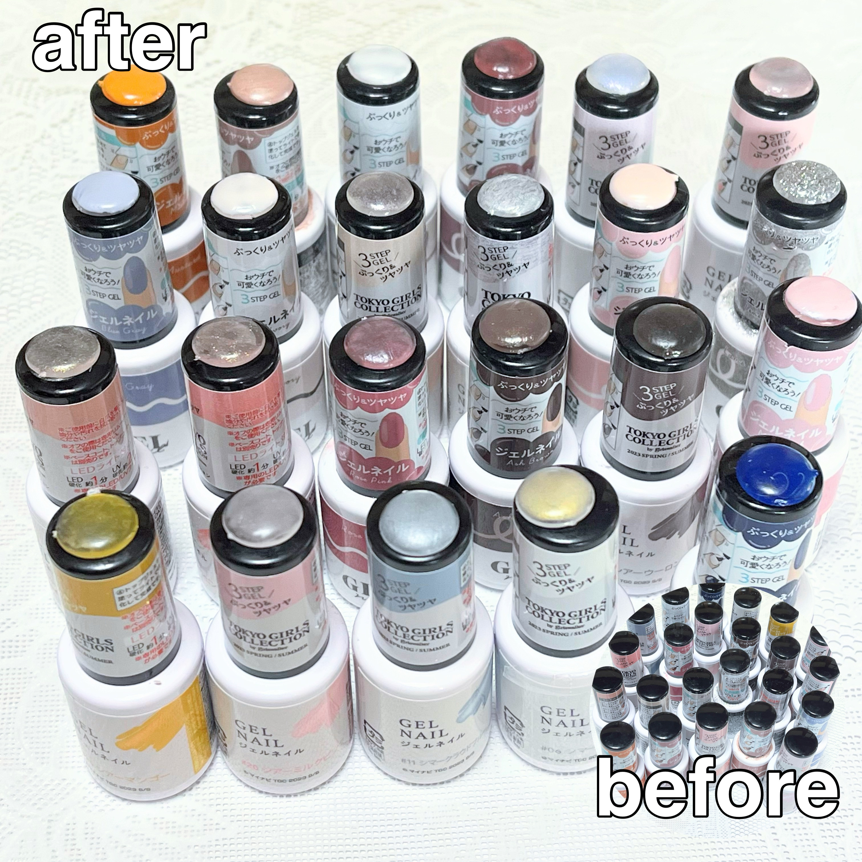 BRG ジェルネイル/DAISO/ジェルネイルを使ったクチコミ（2枚目）