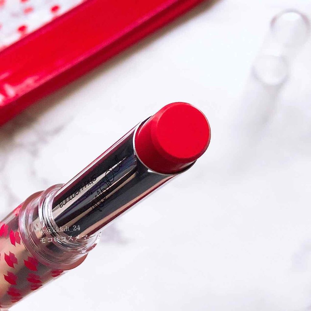 ルージュ アンリミテッド/shu uemura/口紅を使ったクチコミ（1枚目）