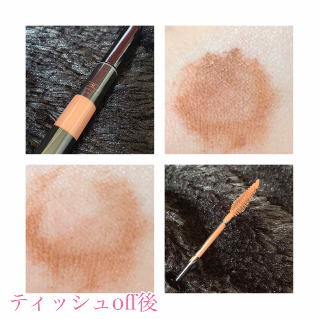 3Dアイブロウカラー/KATE/眉マスカラを使ったクチコミ（3枚目）