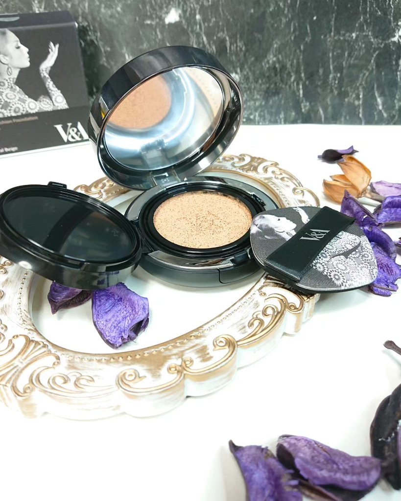 ロングウェアクッションファンデーション/V&Aビューティー/クッションファンデーションを使ったクチコミ（3枚目）