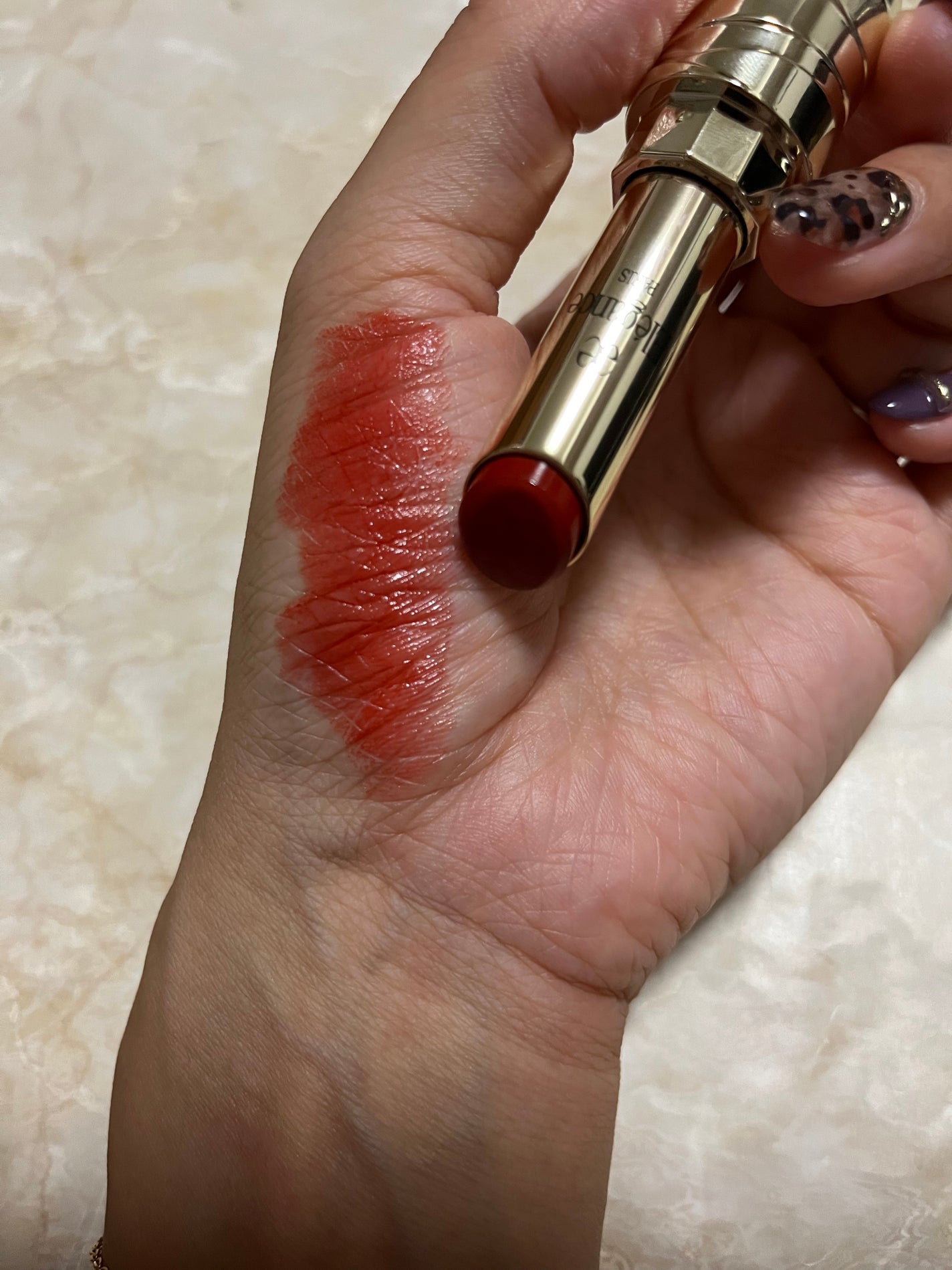 ルージュ クラジュール/Elégance/口紅を使ったクチコミ(4枚目)