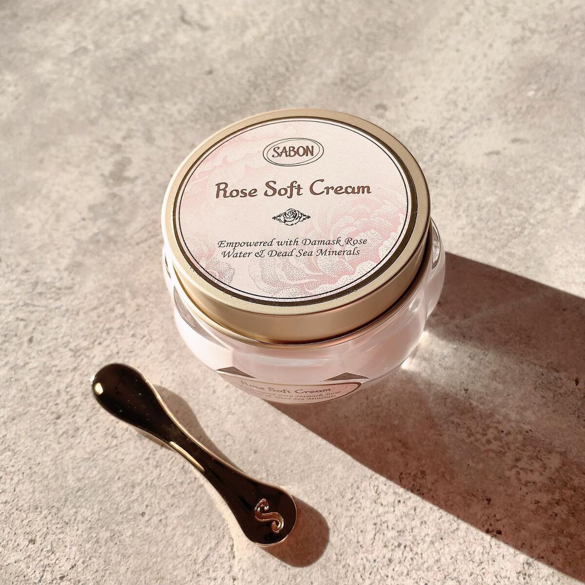 ローズソフトクリーム/SABON/フェイスクリームを使ったクチコミ(1枚目)