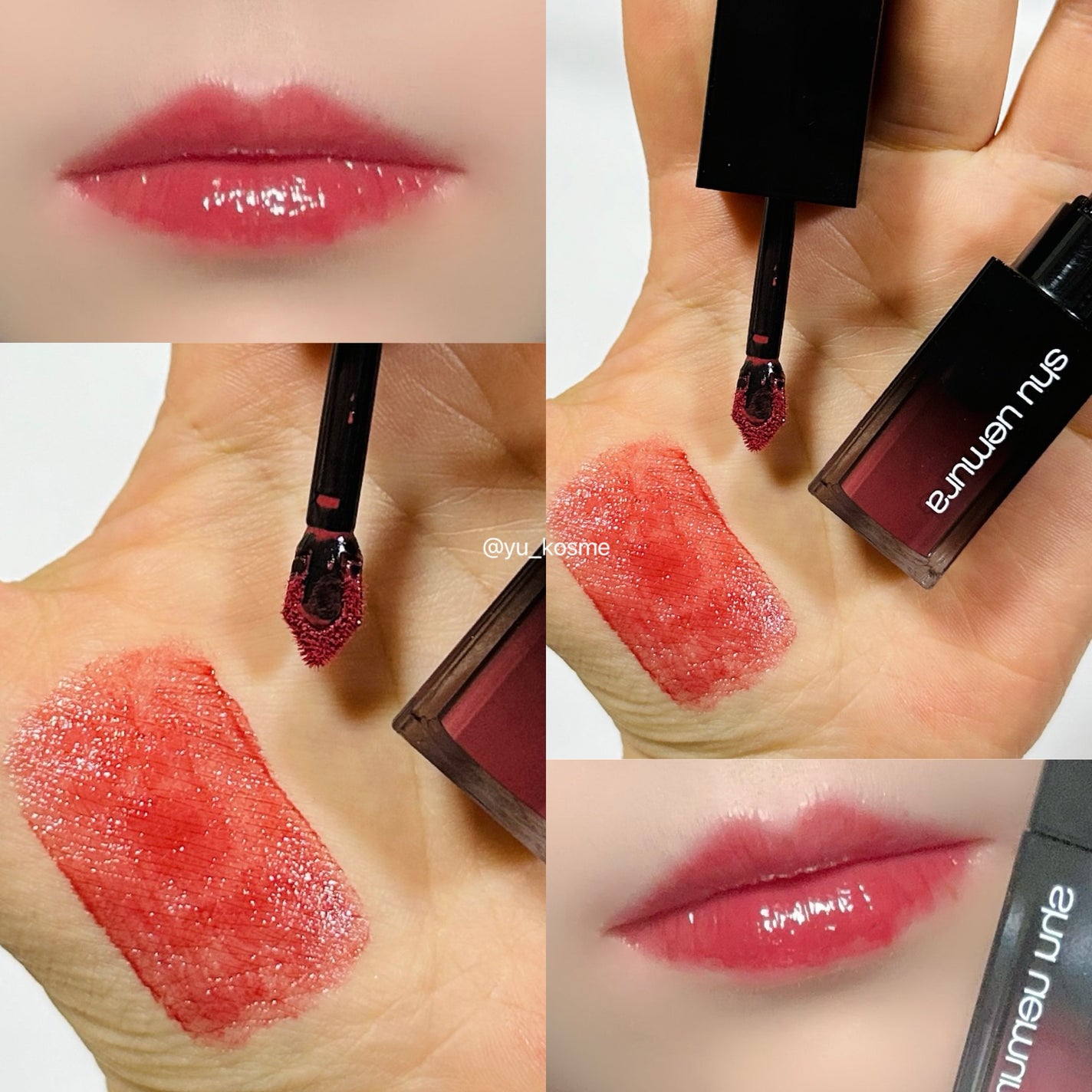 ルージュ アンリミテッド リキッド ラッカー/shu uemura/口紅を使ったクチコミ(6枚目)