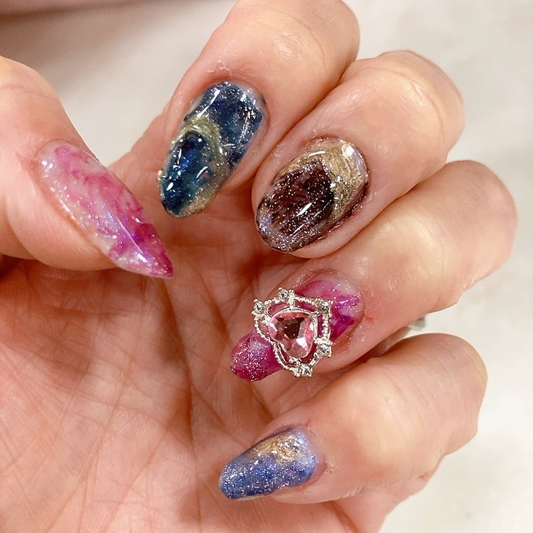 ジェルネイル/ジェルミーワン/ジェルネイルを使ったクチコミ（1枚目）