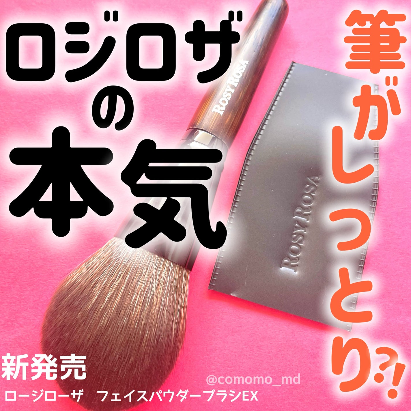 パウダーブラシEX/ロージーローザ/メイクブラシを使ったクチコミ(1枚目)