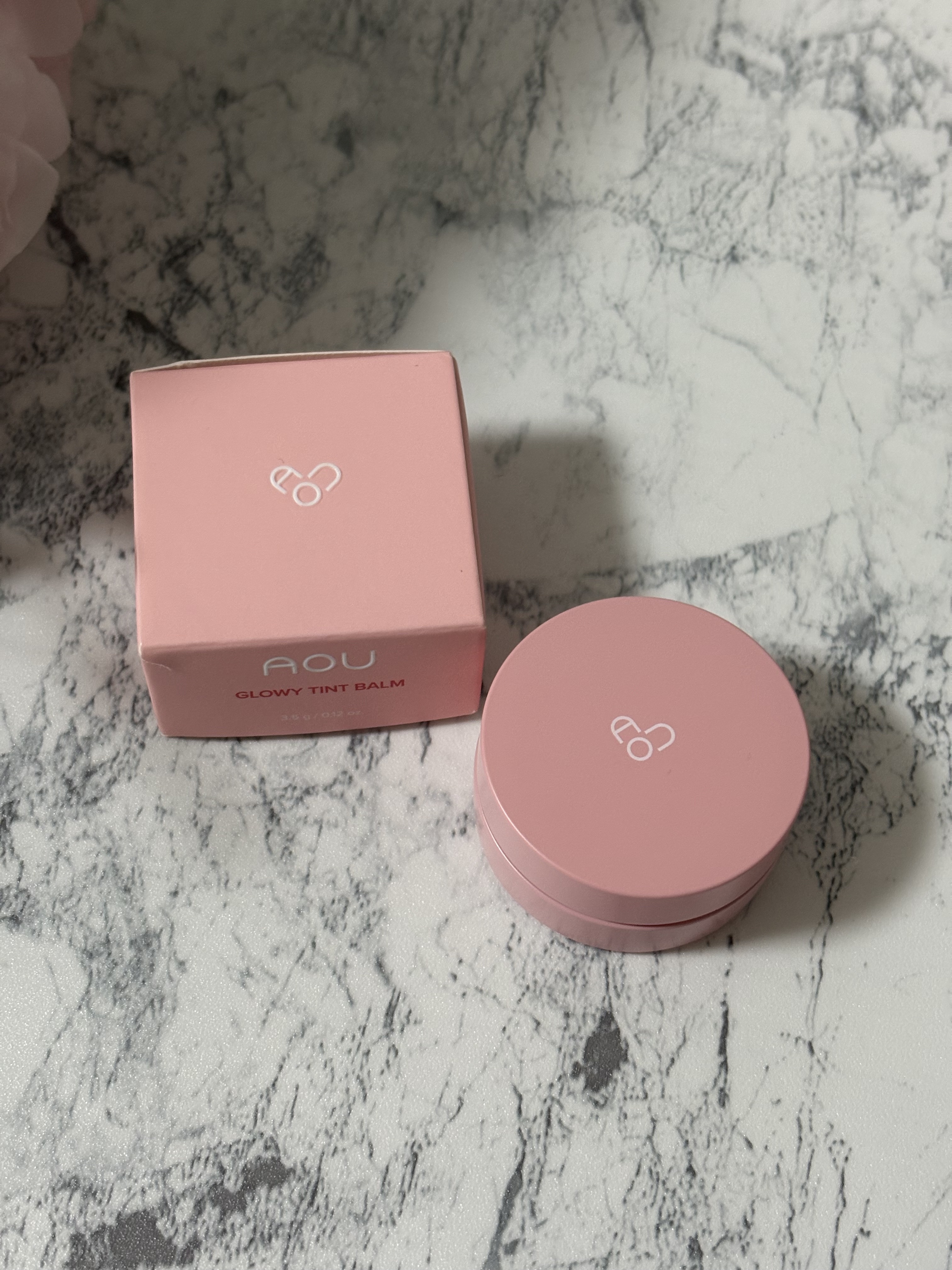 GLOWY TINT BALM/AOU/リップグロスを使ったクチコミ（1枚目）