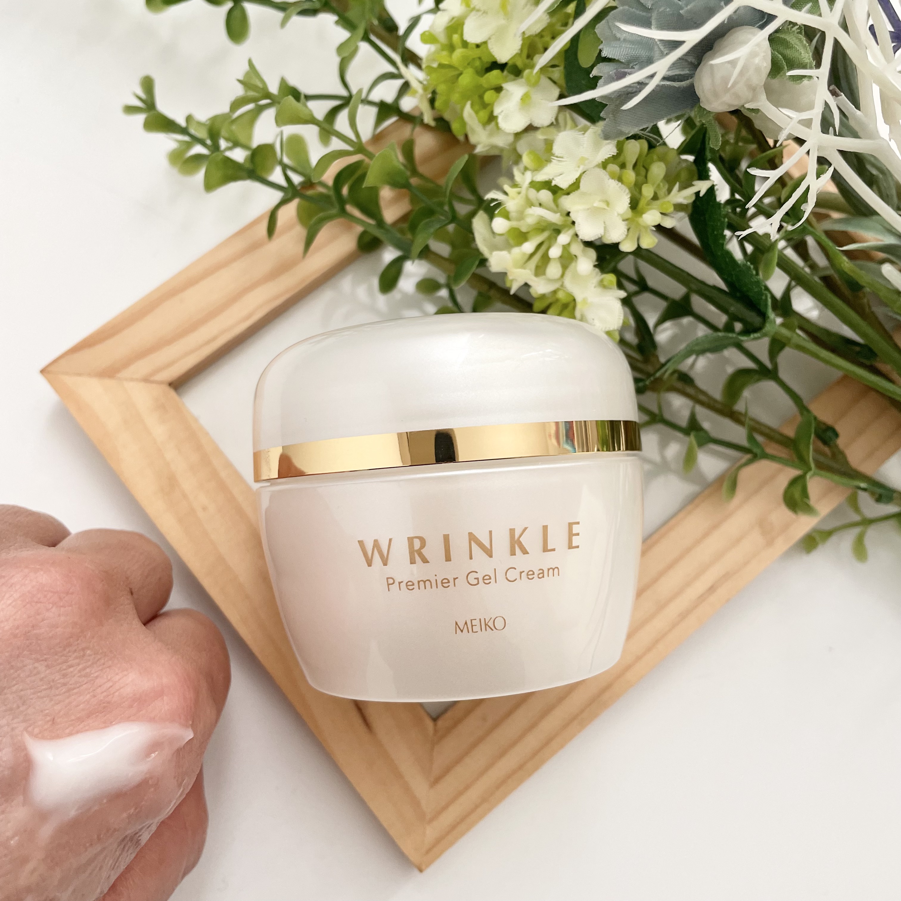 メイコー リンクル プレミア ジェルクリーム /メイコー化粧品/オールインワン化粧品を使ったクチコミ（3枚目）