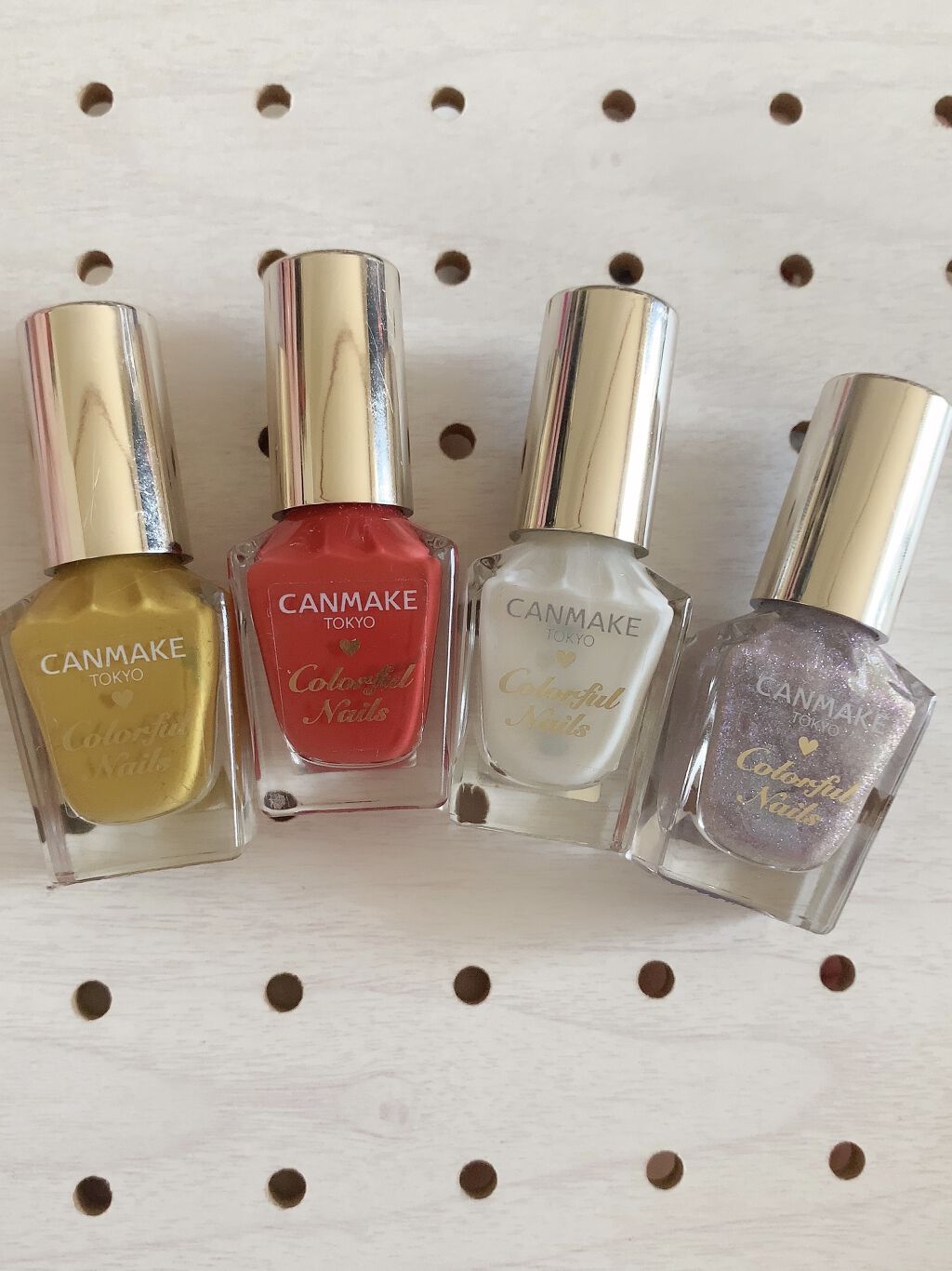 カラフルネイルズ/キャンメイク/マニキュアを使ったクチコミ（2枚目）