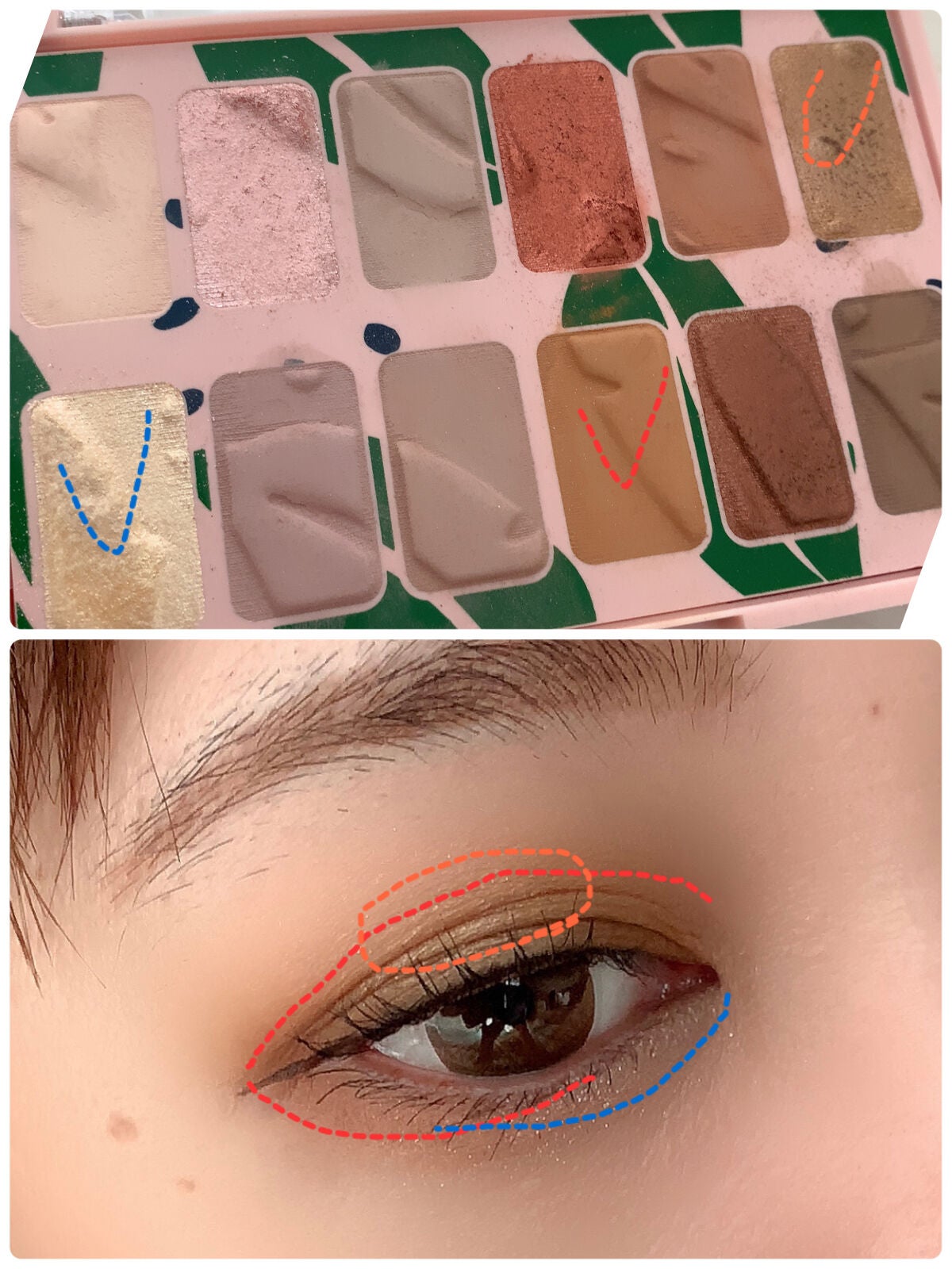 アイシャドウパレット オウンユアナチュラルズ/THE BODY SHOP/アイシャドウパレットを使ったクチコミ(4枚目)