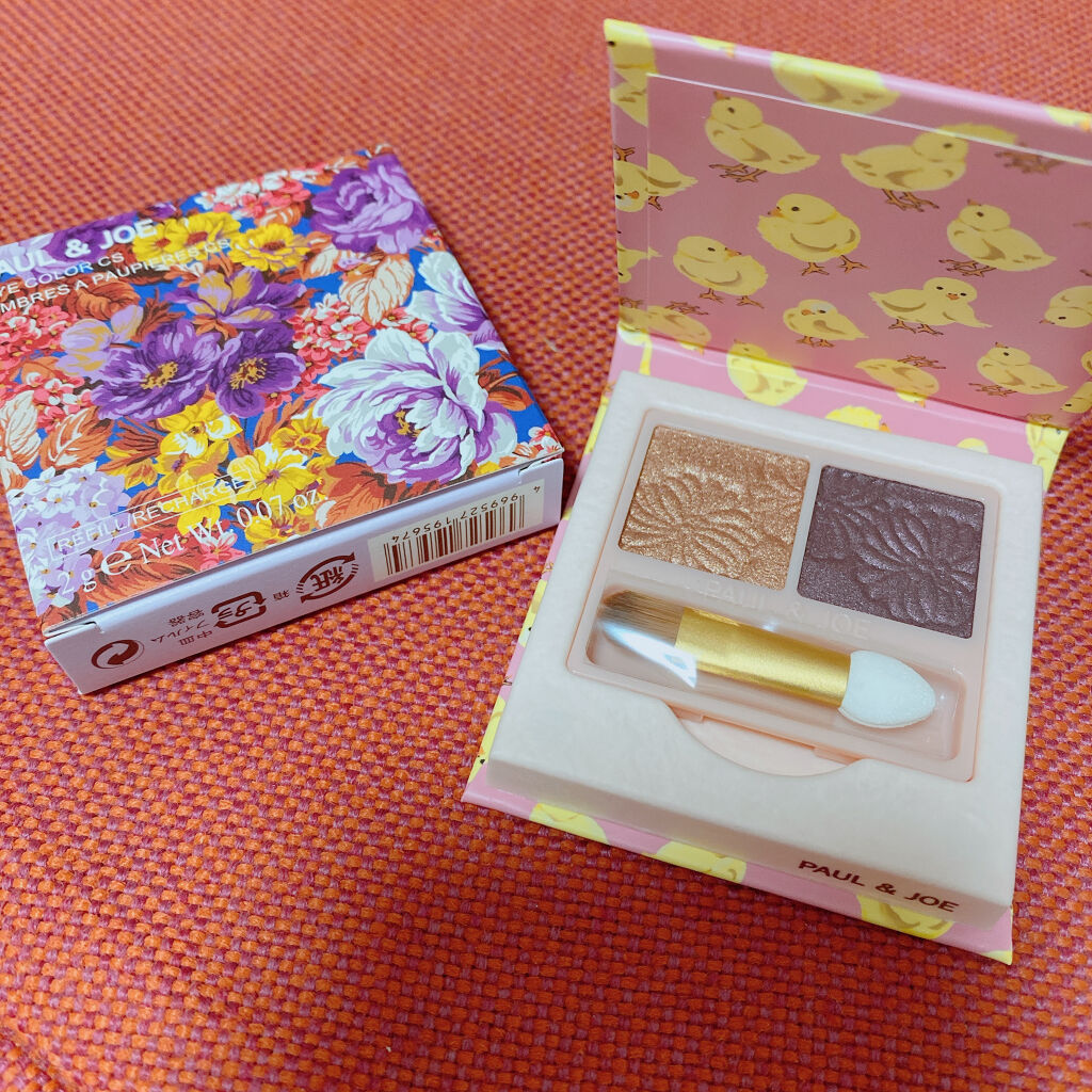 アイカラー CS 128 タルト オ フィグ/PAUL & JOE BEAUTE/アイシャドウパレットを使ったクチコミ（3枚目）