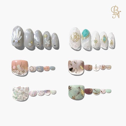 ビー・エヌ 2022 Sunny ハンド&フット ネイルシール