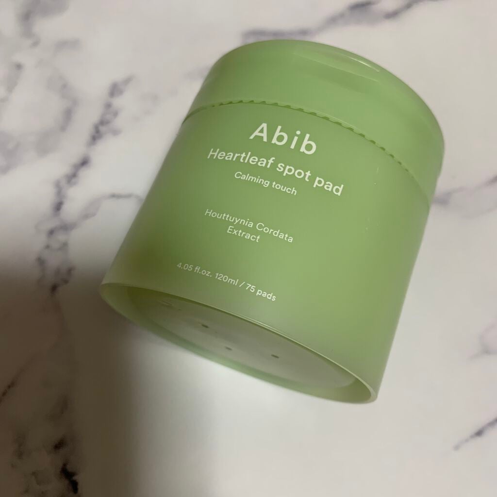 ドクダミカーミングタッチスポットパッド/Abib /トナーパッドを使ったクチコミ(1枚目)