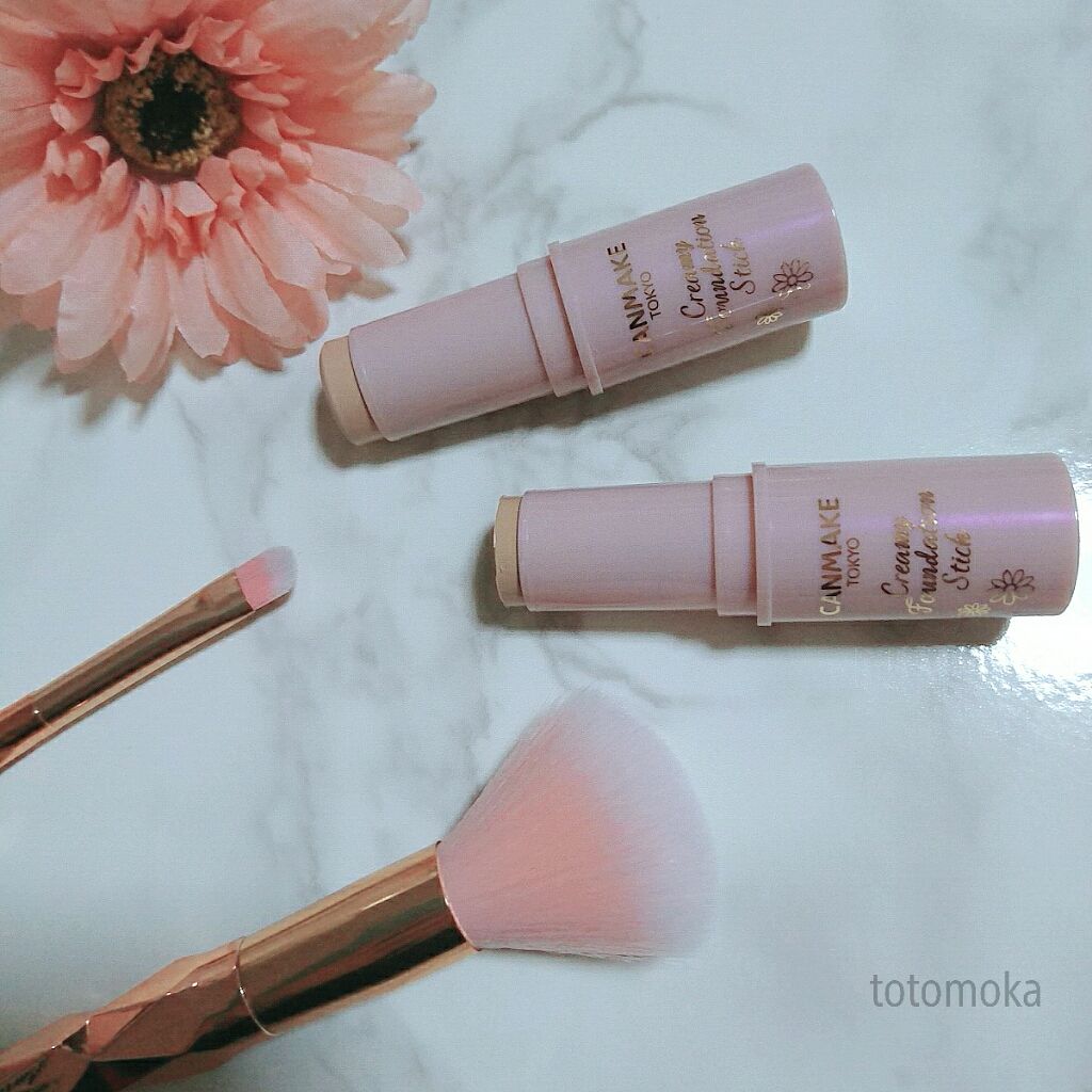 クリーミーファンデーションスティック/キャンメイク/その他ファンデーションを使ったクチコミ（1枚目）
