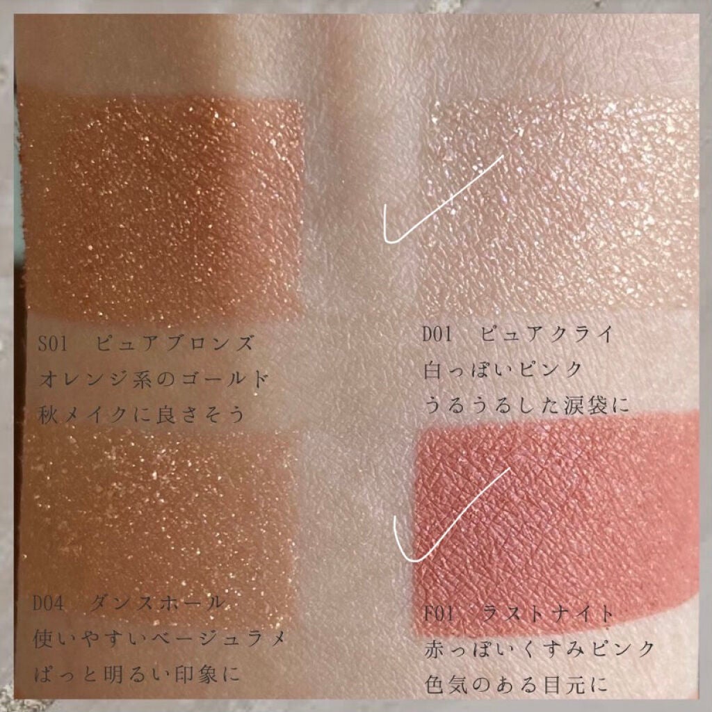 アイプランナー/excel/単色アイシャドウを使ったクチコミ(3枚目)