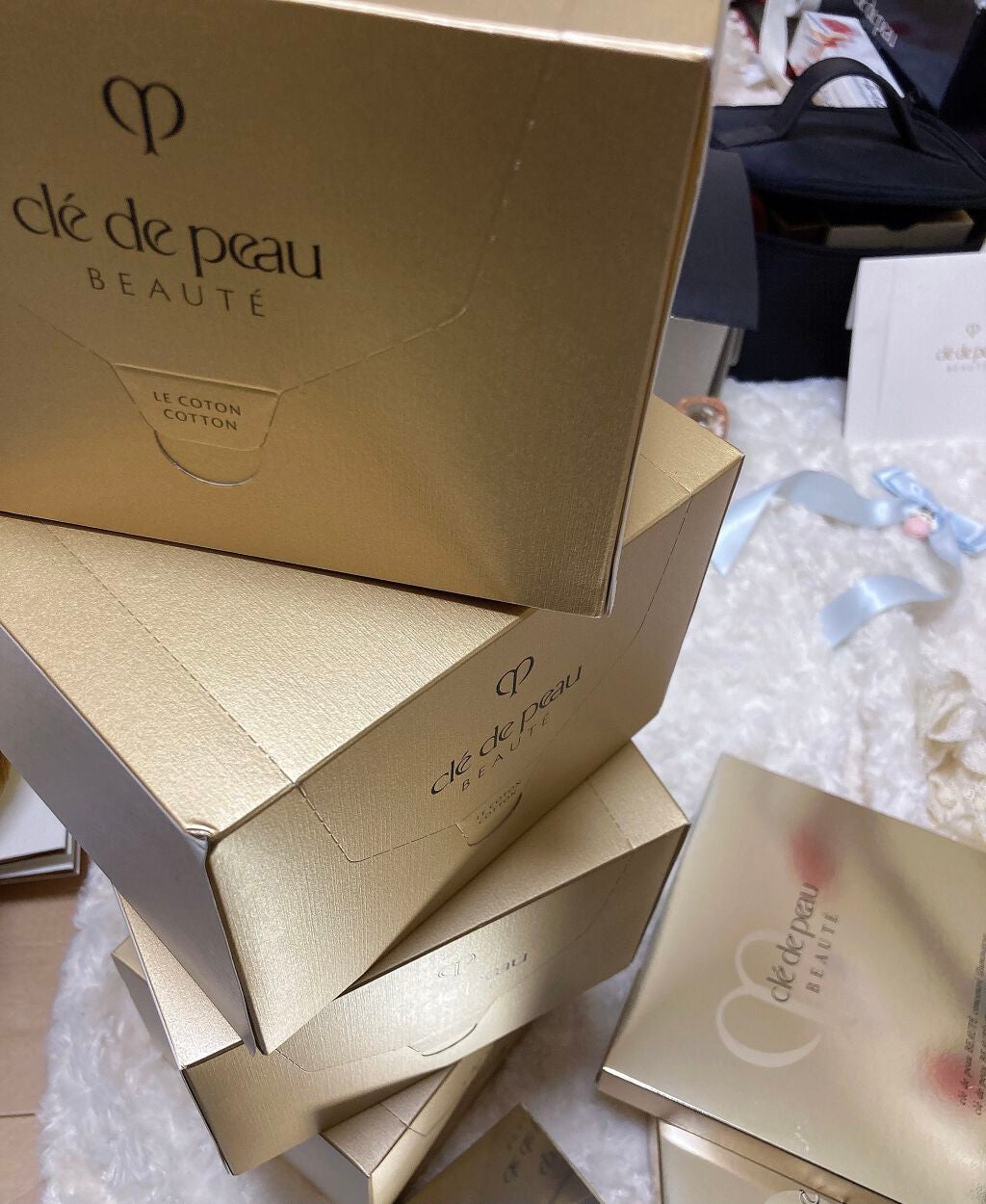 ル・コトン/クレ・ド・ポー ボーテ/コットンを使ったクチコミ(1枚目)