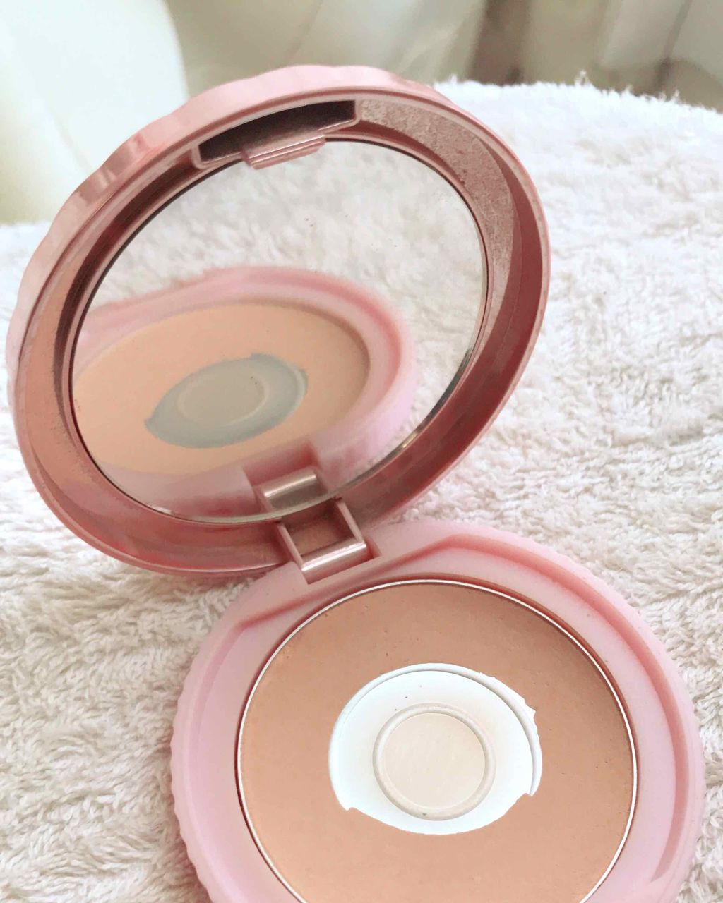 【旧品】マシュマロフィニッシュパウダー/キャンメイク/プレストパウダーを使ったクチコミ(1枚目)