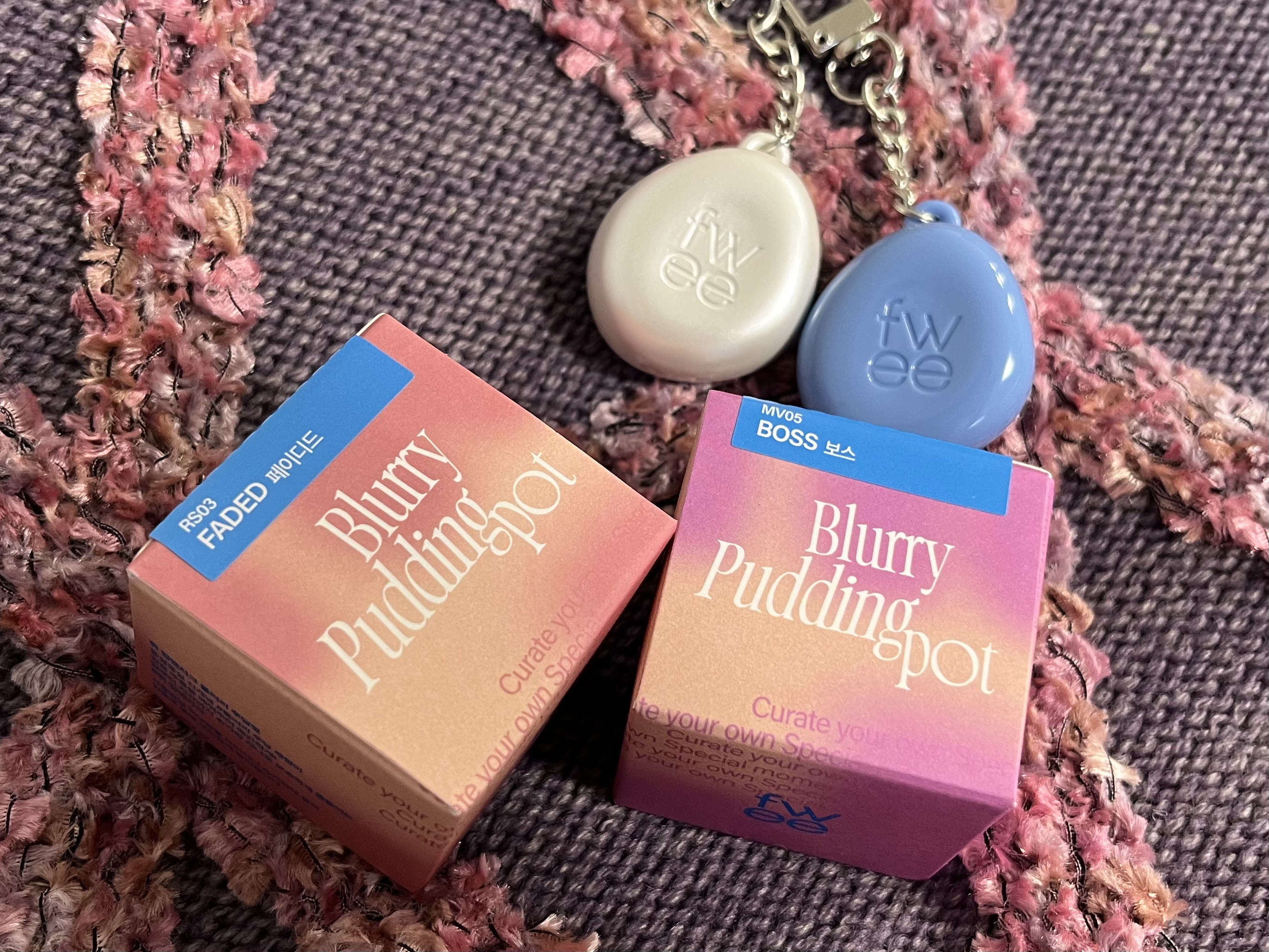 リップアンドチーク ブラーリープリンポット MV05 ボス/fwee/口紅を使ったクチコミ（1枚目）