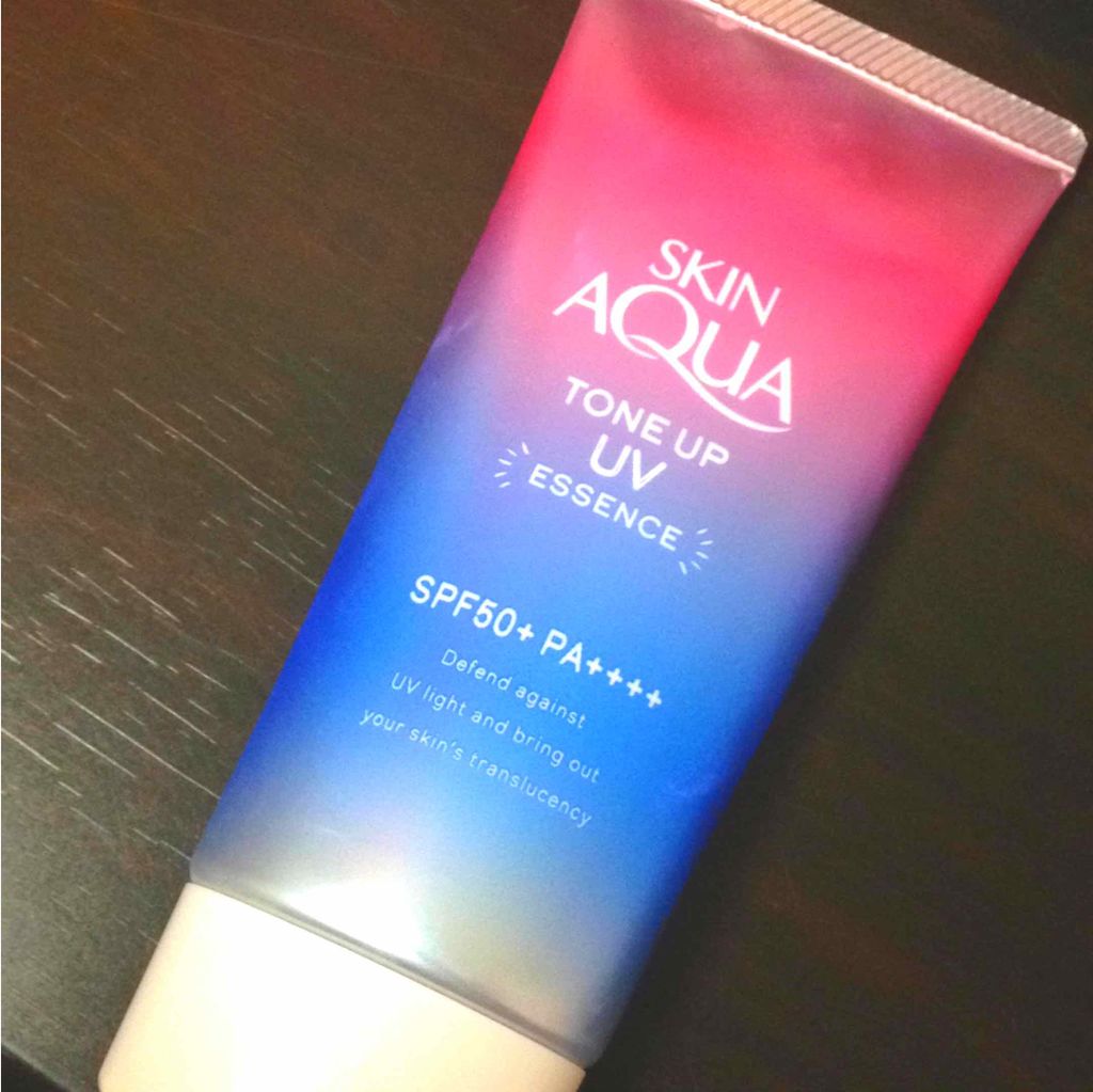 スキンアクア トーンアップUVエッセンス/スキンアクア/日焼け止めクリームを使ったクチコミ(1枚目)