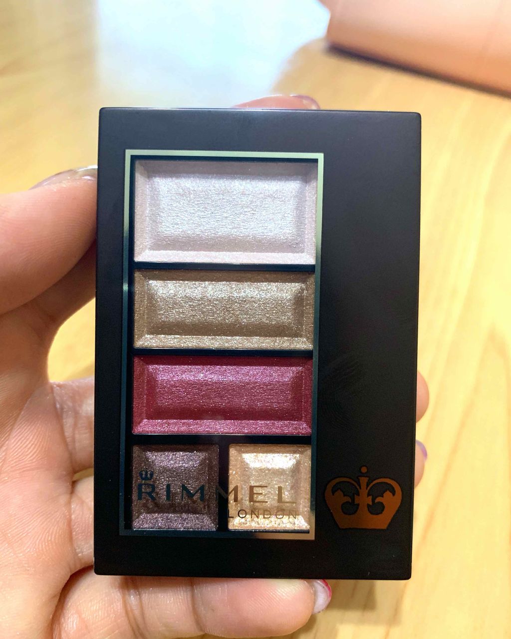 ショコラスウィート アイズ/リンメル ロンドン/アイシャドウパレットを使ったクチコミ（1枚目）