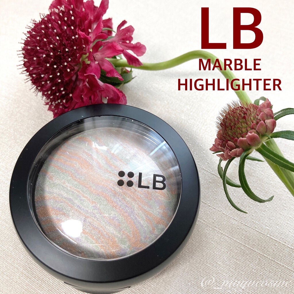 マーブルハイライター/LB/パウダーチークを使ったクチコミ(1枚目)