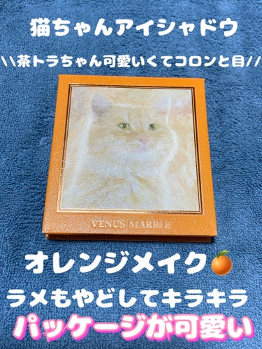 Venus Marble アイシャドウキャットシリーズ 茶トラ猫/Venus Marble/アイシャドウパレットの画像