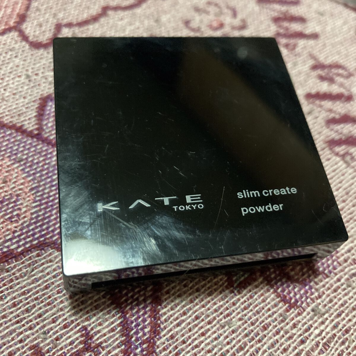 スリムクリエイトパウダーA EX-2 ミディアムタイプ（ツヤ感引き立つ立体感）/KATE/ハイライトを使ったクチコミ（1枚目）