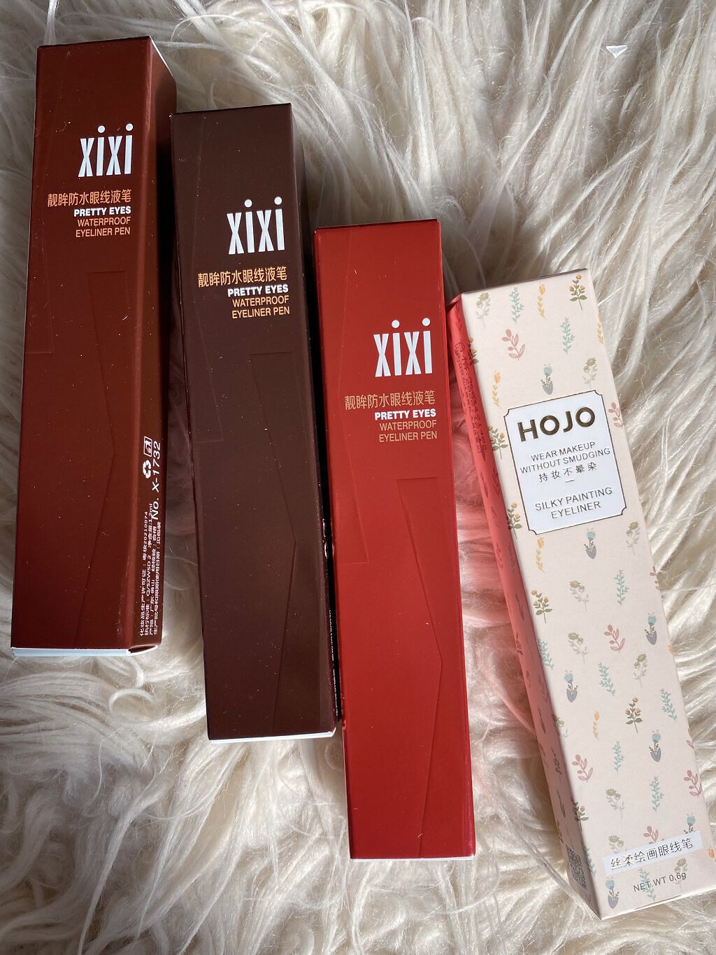 PRETTY EYES 104ダークブラウン/xixi/リキッドアイライナーを使ったクチコミ（2枚目）