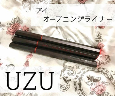 EYE OPENING LINER/UZU BY FLOWFUSHI/リキッドアイライナーを使ったクチコミ（1枚目）