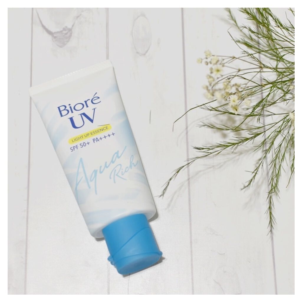 ビオレUV アクアリッチ ライトアップエッセンス/ビオレ/日焼け止めクリームを使ったクチコミ（1枚目）