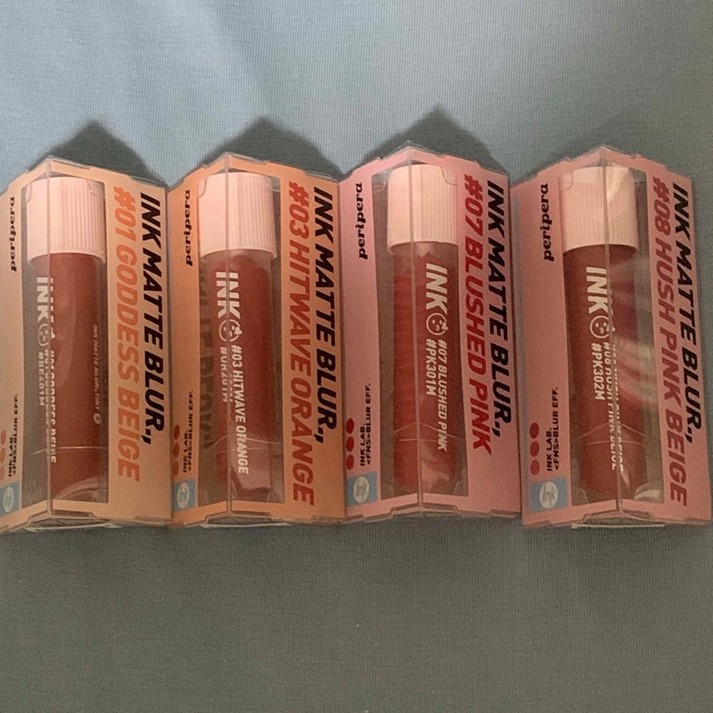 インク マット ブラー ティント/PERIPERA/口紅を使ったクチコミ（1枚目）