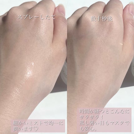シンデレラパウダリーミスト/MilleFée/フィックスミストを使ったクチコミ(5枚目)
